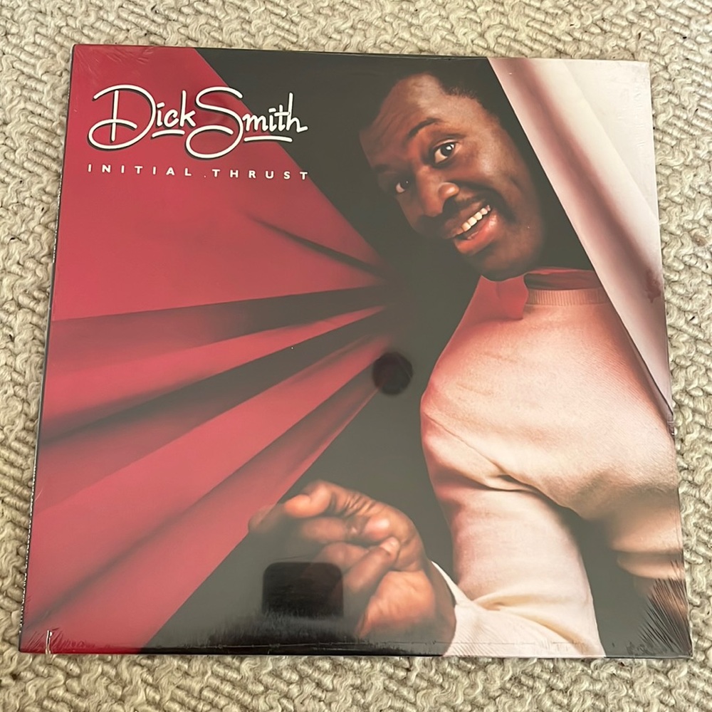 1983 Vintage Duck Smith Initial Thrust jazz vinyl LP record